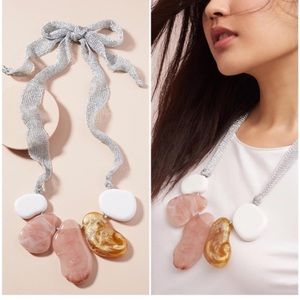 Anthropologie Whisper Bib necklace